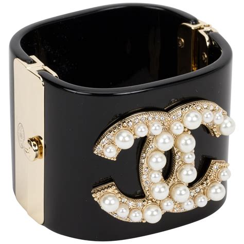 chanel pearl bracelet 2019|Chanel cuff bracelet price.